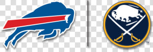 Buffalo Bills And The Buffalo Sabres Team Logos   Buffalo Bills Logo Small  HD Png Download