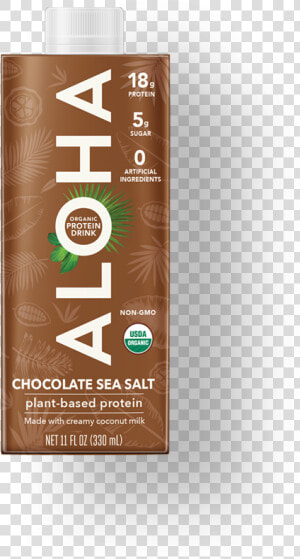 Chocolate Sea Salt Protein Drink   Chocolate  HD Png Download