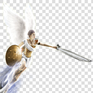 Character With Double Edged Sword  HD Png Download