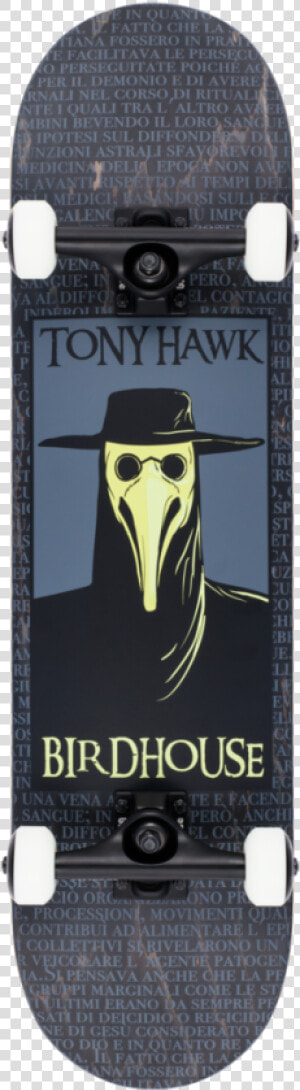 Birdhouse Premium Quality Complete Skateboard Tony   Birdhouse Plague Doctor Skateboard  HD Png Download