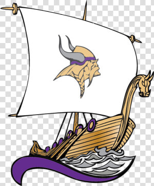 Minnesota Vikings Team Pride Decal Sticker Clipart   Minnesota Vikings Ship  HD Png Download