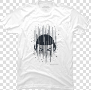 Spock Transport T shirt   Monochrome  HD Png Download