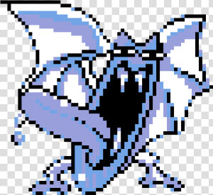 3 Replies 0 Retweets 4 Likes   Pokemon Gen 1 Golbat Sprite  HD Png Download