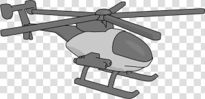 Observation Scout Helicopter W Rocket V1 Clipart Png   Helicopter Rotor  Transparent Png