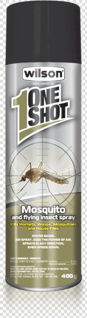 Wilson One Shot Mosquito Flying Insect Killer   Arachnicide  HD Png Download