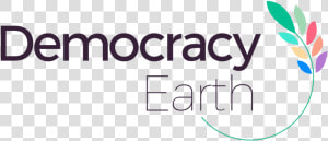 Democracy   Earth Logo  HD Png Download