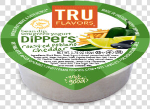 Tru Flavors Roasted Poblano Cheddar Dippers   Packaging And Labeling  HD Png Download