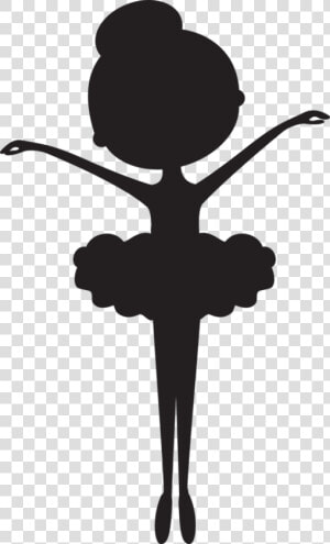 Baby Ballerina Silhouette Png Clipart   Png Download   Ballerina Silhouette Cut Out  Transparent Png