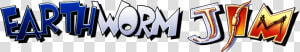 Earthworm Jim Logo Png  Transparent Png