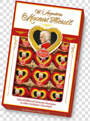 Reber Mozart Herz’l® Packung   Illustration  HD Png Download