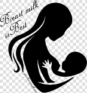 Breast Milk Is Best Breastfeeding Awareness   New Born Baby Logo  HD Png Download