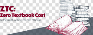 Zero Textbook Costs   Sketch  HD Png Download