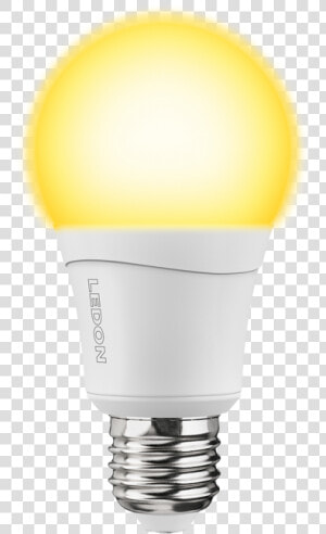 Led Lamp A60 10 5w E27 Sunset Dimming Led   Hd Led Bulb Glowing  HD Png Download