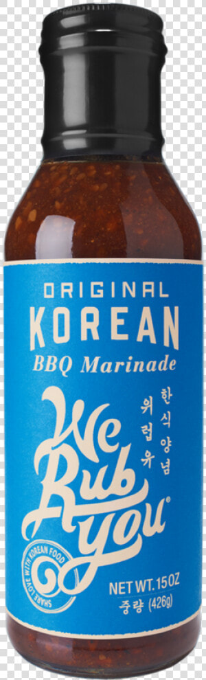 We Rub You Korean Bbq Marinade  HD Png Download