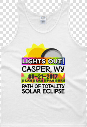 Solar Eclipse Tank Top   Active Tank  HD Png Download