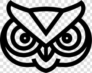 Owl Frontal Face Outline Comments   Shs Owl Manufacturing  HD Png Download