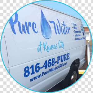 Pure Water Delivery   Light Commercial Vehicle  HD Png Download