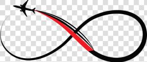 Infinity Logo With Plane   Png Download   Infinity Logo With Plane  Transparent Png