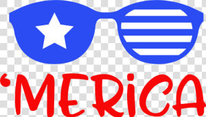 Merica Glasses Albb Blanks Clipart   Png Download  Transparent Png