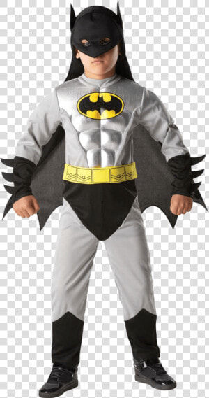 Child Batman Total Armour Costume   Batman Kid Dress  HD Png Download