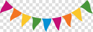  banderin   Colorful Banner Clipart  HD Png Download