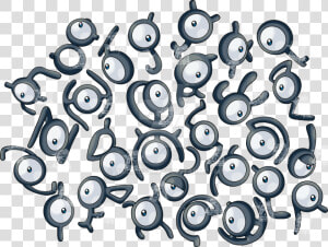 Unown Art  HD Png Download