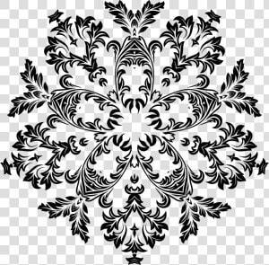 Black And White Design Png   Ornamental Design  Transparent Png