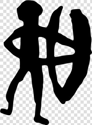 Archer  Iberia  Petroglyph  Spain  Ancient  Human   Petroglyph Png  Transparent Png