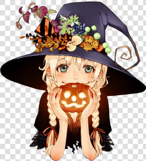 Http     static   Tumblr     Halloween Anime   Png   Cute Halloween Anime Girl  Transparent Png