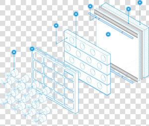 Green Wall Specification Diagram   Architecture  HD Png Download