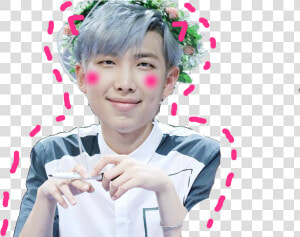 Monster Head Png  rap Monster Png 287401  Transparent   Rap Monster Grey Hair  Png Download