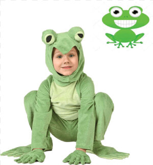 Kids Deluxe Frog Costume   Frog Halloween Costume  HD Png Download