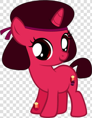 Ra1nb0wk1tty  Ponified  Pony  Ruby   Safe  Simple Background    Steven Universe Ruby Pony  HD Png Download