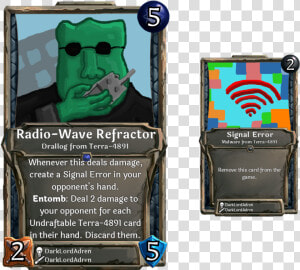 Radio wave Refractor   Collectible Card Game  HD Png Download