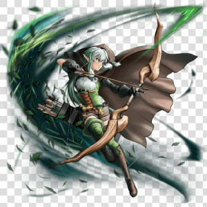 High Elf Archer Full Art   Grand Summoners Goblin Slayer  HD Png Download