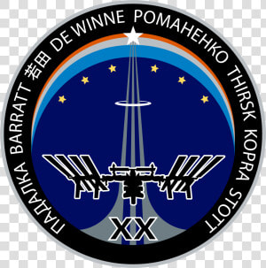 Expedition 20 Mission Patch  HD Png Download