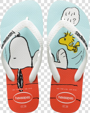 Clip Art Library Beach   Havaianas Snoopy Flip Flops  HD Png Download