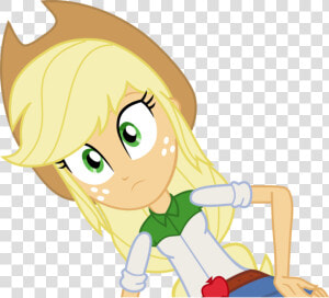 Equestria Girl Applejack Vector 1 By Darksoul46   Equestria Girls 1 Applejack  HD Png Download