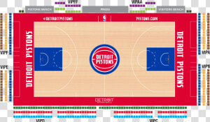 Pistons Seating Chart Little Caesars Arena  HD Png Download