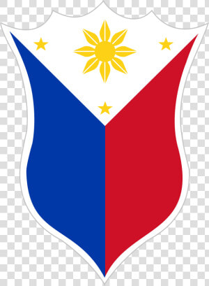 Philippine Flag Shield Logo  HD Png Download