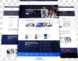 Business Template   Online Advertising  HD Png Download