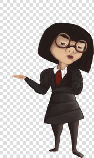 Edna Mode Edna E Mode  Cartoon Characters  The Incredibles   Edna Mode Clipart  HD Png Download