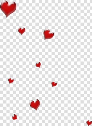 Heart   Scattered Hearts Clipart  HD Png Download