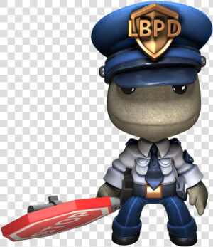 Policeman Front   Little Big Planet Police  HD Png Download