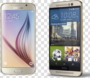 Htc One M9 Vs Samsung Galaxy S6   Samsung M9  HD Png Download