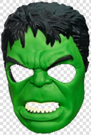  verde incredible  hulk   Hulk Face Mask  HD Png Download