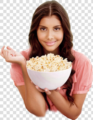 Image Description   Popcorn Eating Images Png  Transparent Png