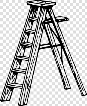 Collection Of Free Ladder Drawing Animation Download   Drawing Of A Ladder  HD Png Download