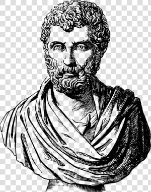 Herodotus Clip Arts   Herodotus Black And White  HD Png Download