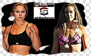 Ronda Rousey Vs Miesha Tate  HD Png Download